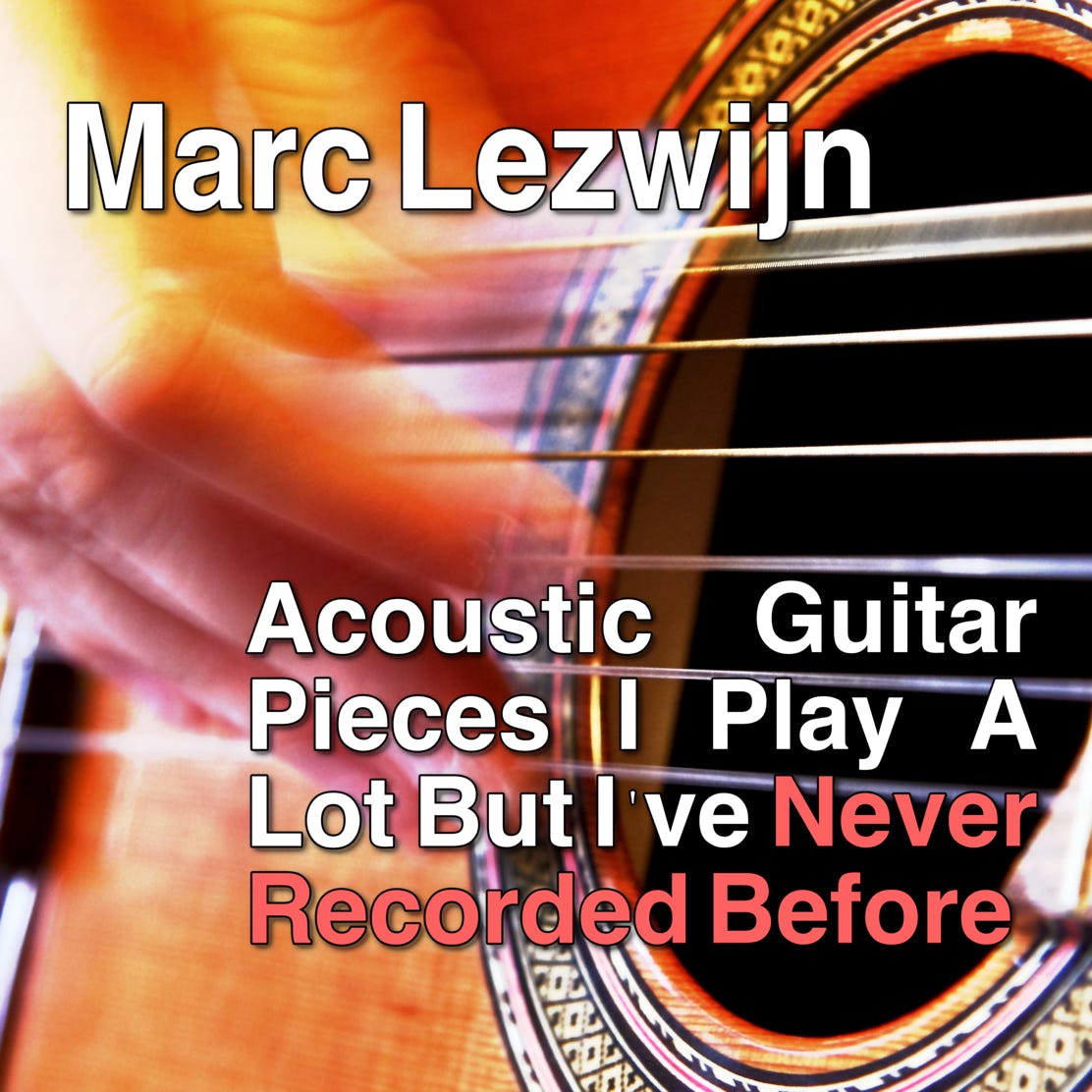 Cover New Guitar Album Marc Lezwijn